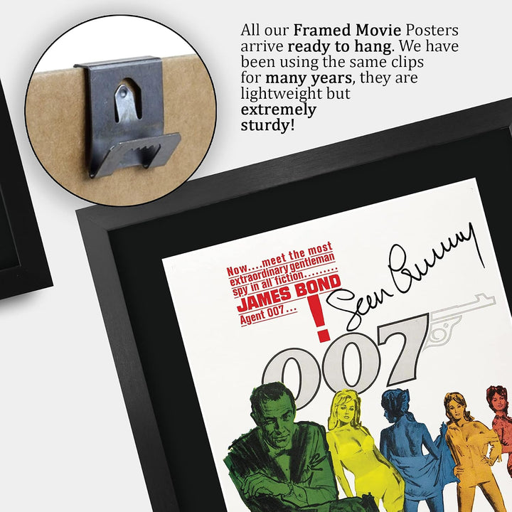 HWC Trading A3 FR James Bond - Dr. No Movie Poster Sean Connery Signed Geschenk GESTALTET A3 Printed
