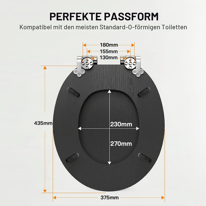 Pipishell Abattant WC avec système d&