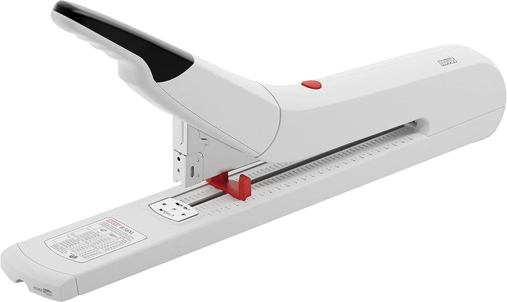 Novus B56 XL 023-0062 Heftgerät mit langem Arm, 20–170 Blatt Kapazität, 24,8 cm Hefttiefe, Anti-Jam,