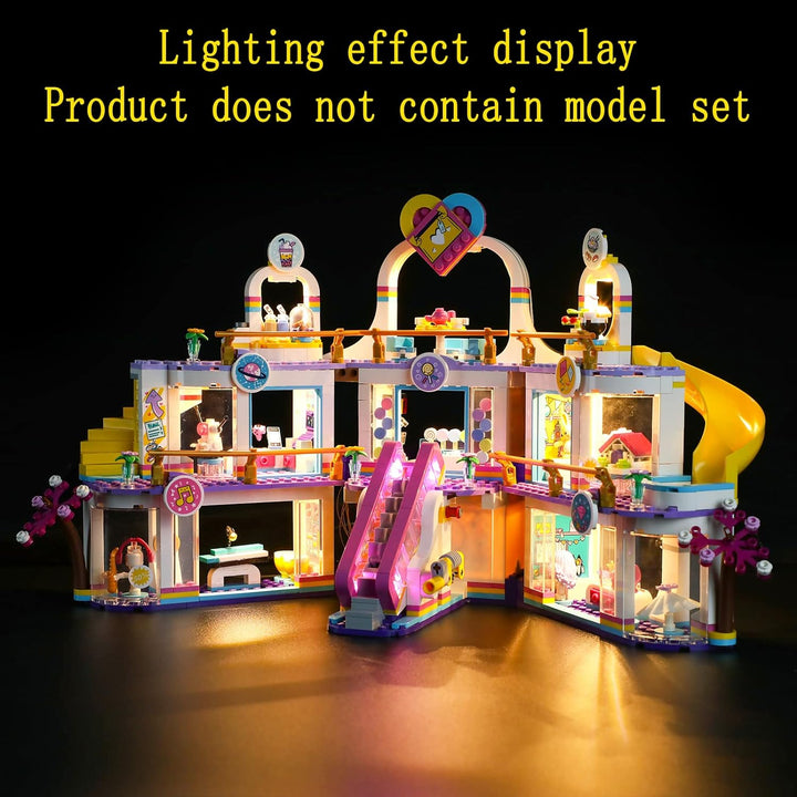 GEAMENT LED Licht-Set Kompatibel mit Lego Heartlake City Kaufhaus Bauset (Shopping Mall) - Beleuchtu