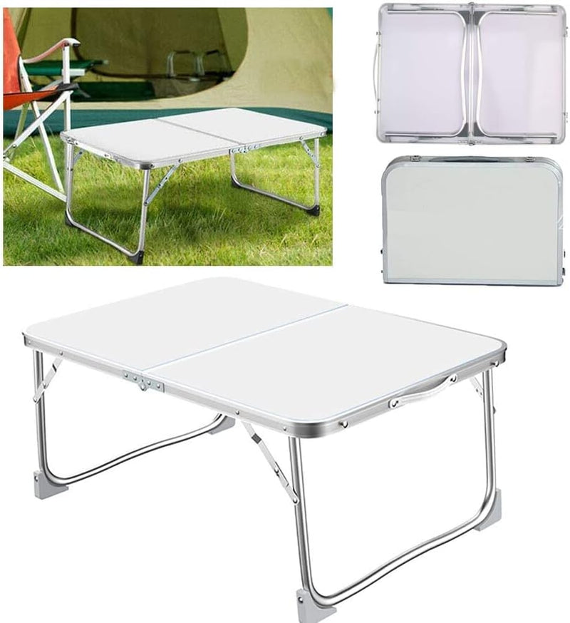 Klappbarer Campingtisch, klein und leicht, Mini-Esstisch, Bett-Tablett, Laptoptisch, faltbarer tragb