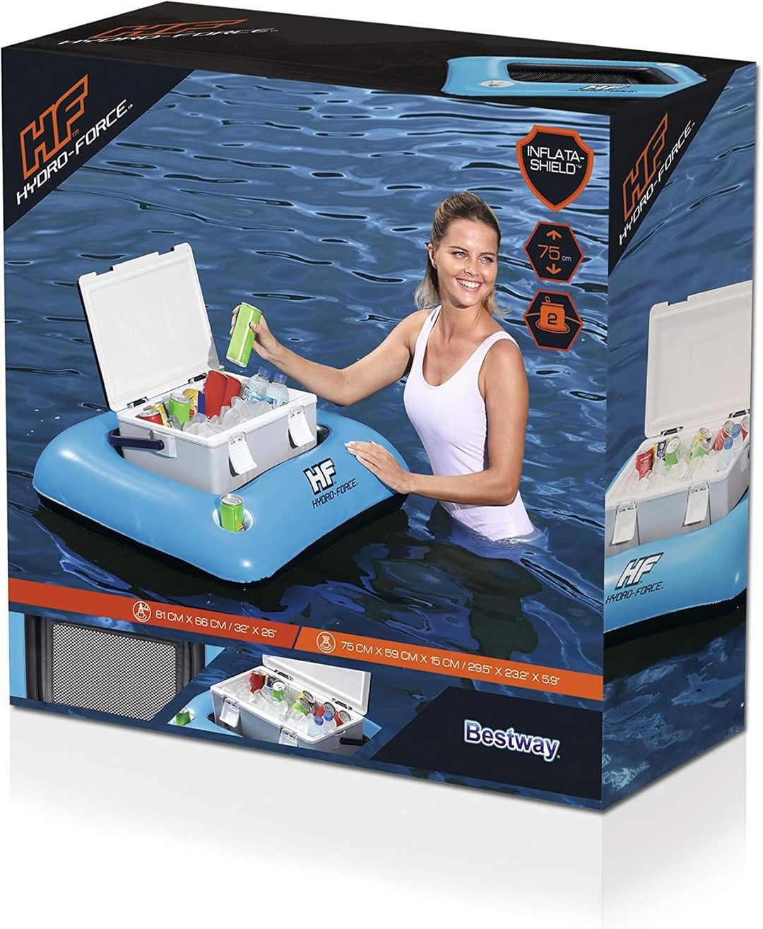 Bestway Hydro-Force™ Halter für Getränkekühler, Chill n Sip, 81 x 66 cm
