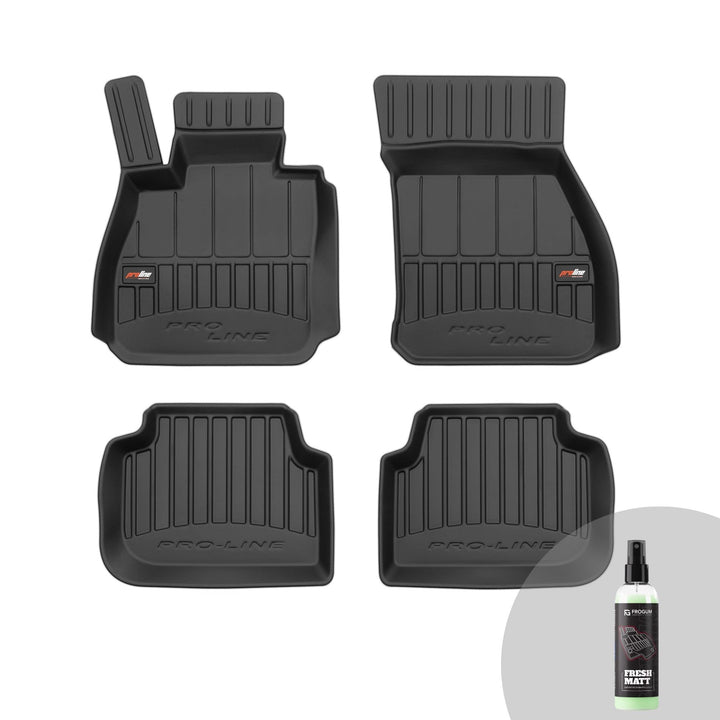 FROGUM ProLine 3D Gummimatten Exklusiven Auto Fussmatten Autofussmatten für Mini Clubman II ab 2015