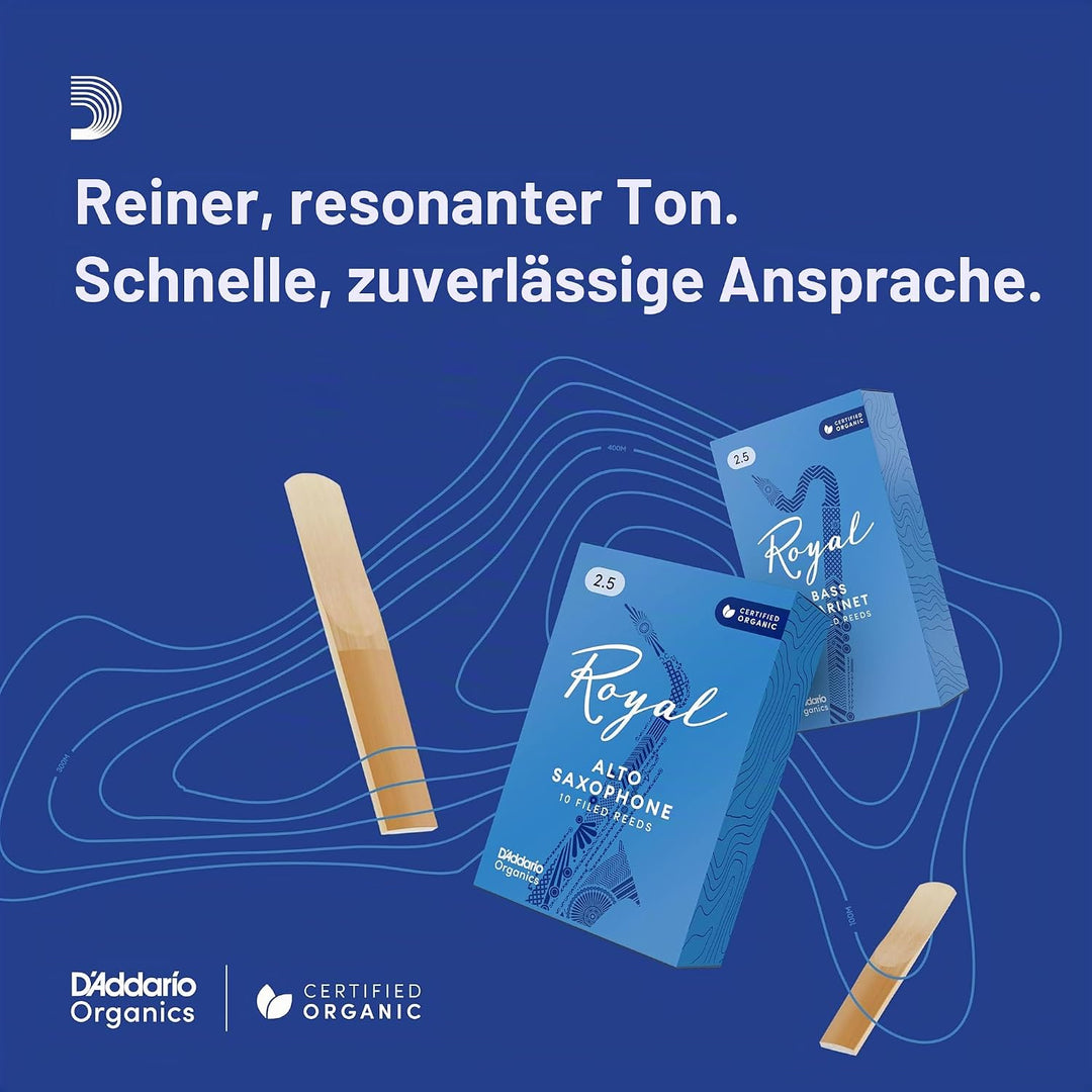 Royal Blätter für Altsaxophon Stärke 1.0 (10 Stück) Stärke 1.0 10-pack Single, Stärke 1.0 10-pack Si