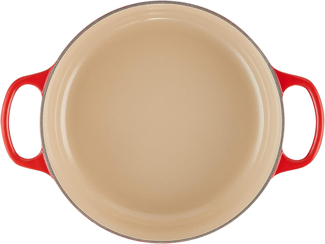 Le Creuset Gourmet Bräter aus Gusseisen, 24 cm, Kirschrot, 21179240602430 24 cm Kirschrot, 24 cm Kir