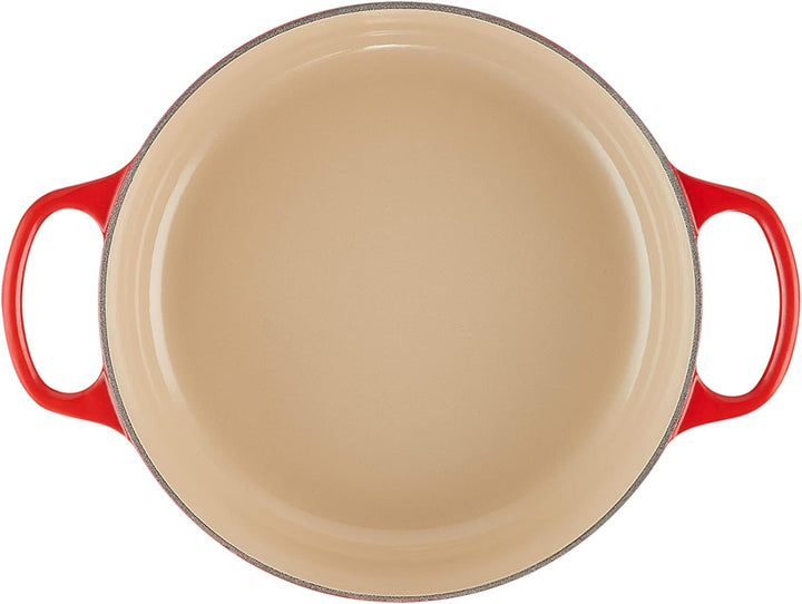 Le Creuset Gourmet Bräter aus Gusseisen, 24 cm, Kirschrot, 21179240602430 24 cm Kirschrot, 24 cm Kir