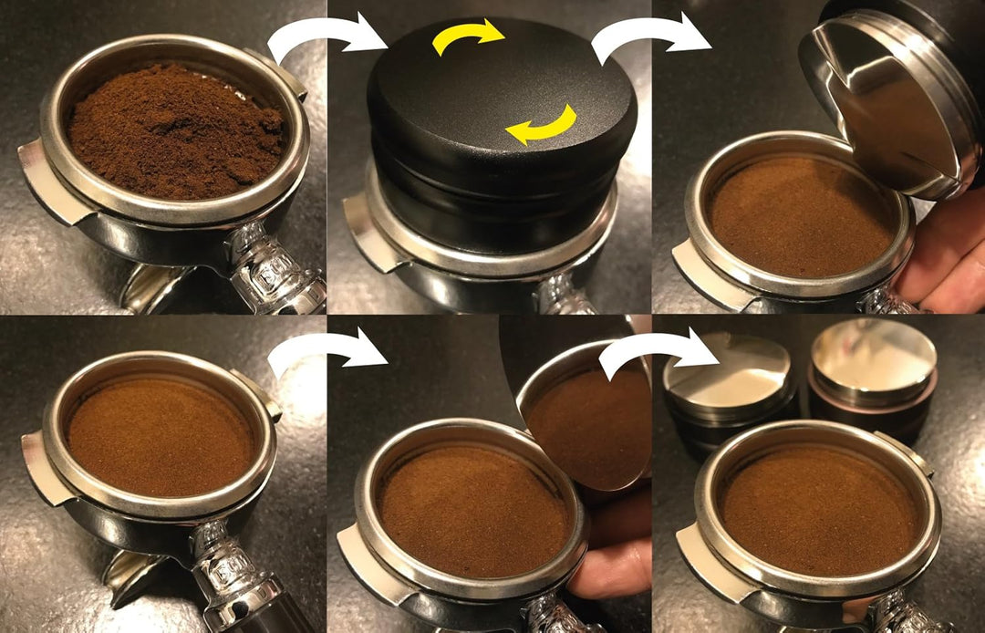 scarlet espresso | Distributor »Speciale TRE« für Barista; zur perfekten Extraktion mit Siebträgerma