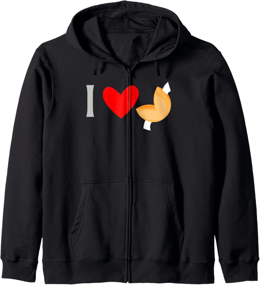 I Love Chinese Fortune Cookies Food Kapuzenjacke