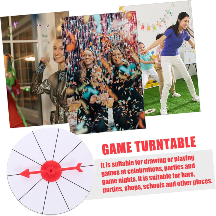 Garneck Zum Drehen - DIY Rad Für - Selbstgestaltbar Und Beschriftbar 10cm Pädagogisches Für Partys U