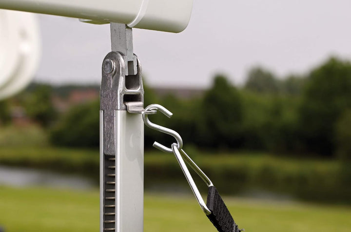 Thule Sturmverspannung Hold Down Side Strap Kit, Schwarz, kompatible mit Caravan Single, Single