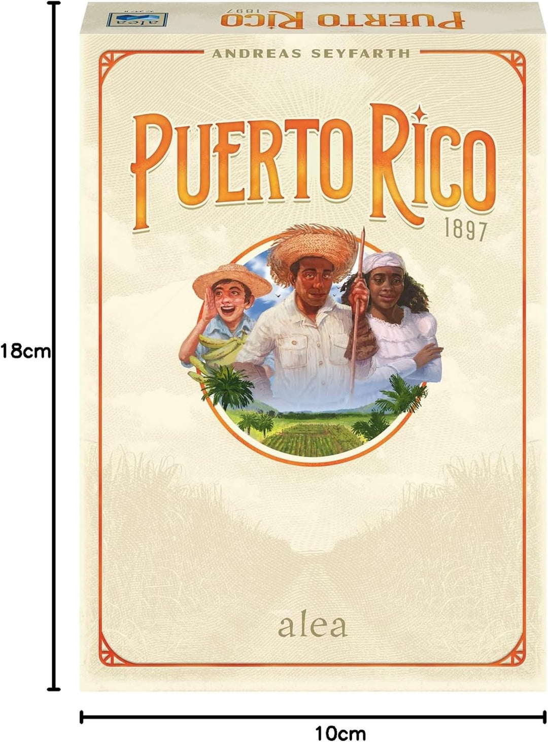Ravensburger - Alea Puerto Rico 1897, italienische Version, Strategiespiel, 2-5 Spieler, 12+ Jahre