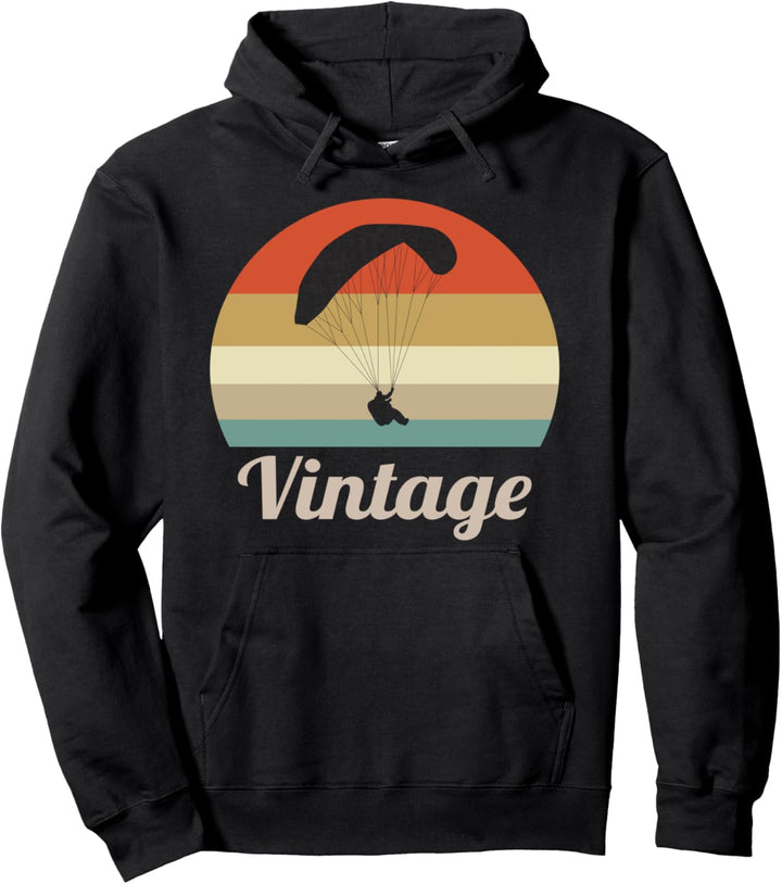 Paraglider Paragliding Gleitschirmflieger Luftsport Vintage Pullover Hoodie