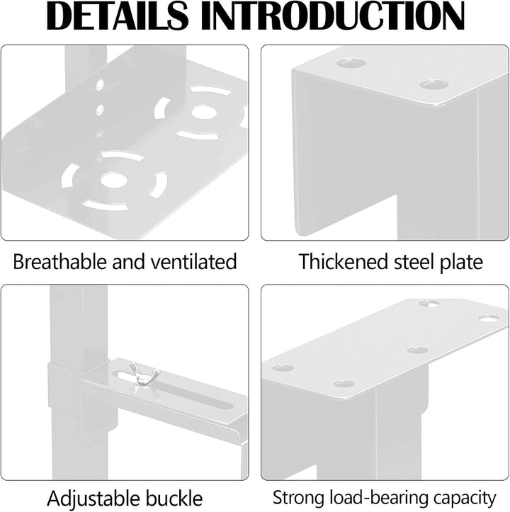 Pc Halterung, CPU Halterung Pc Halterungs Unter Schreibtisch Computerhost Wandhalterungs Computer Au