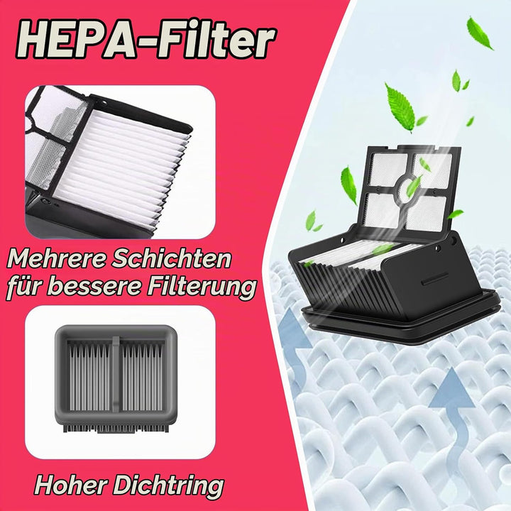 Bürstenrolle Zubehör für Dreame H12 Pro/ H12 Dual/ G10 Pro Nass und Trockensauger, Ersatzteile Zubeh
