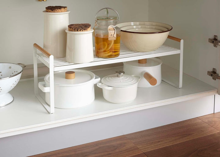 Kitchen storage shelf - Tosca - white
