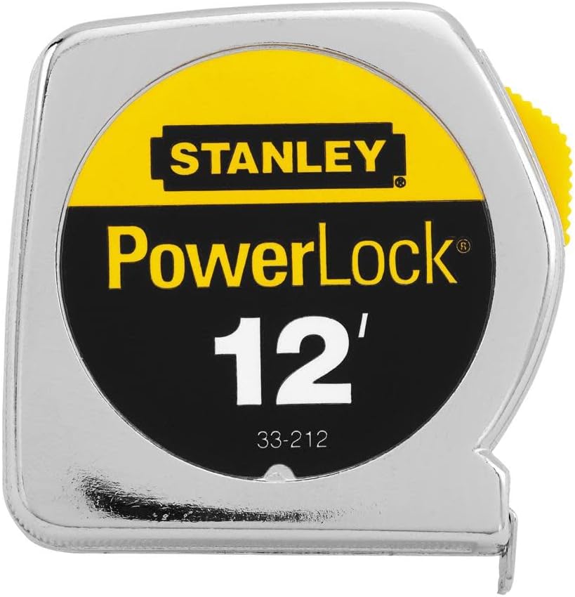 STANLEY PowerLock Massband, 33-212 3.7 m, 3.7 m
