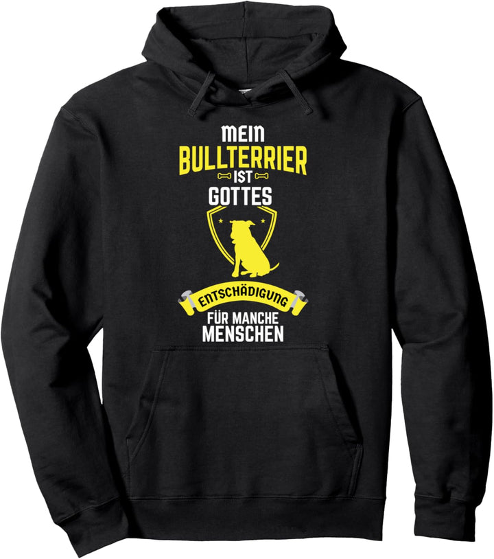 Bullterrier und Miniatur Bullterrier Design I Pullover Hoodie