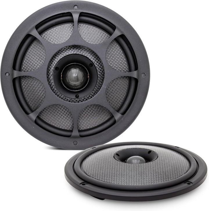 Morel Virtus Nano Integra Carbon 602 HIGH-END-Ultra flaches 2-Wege Koax System 16,5 cm