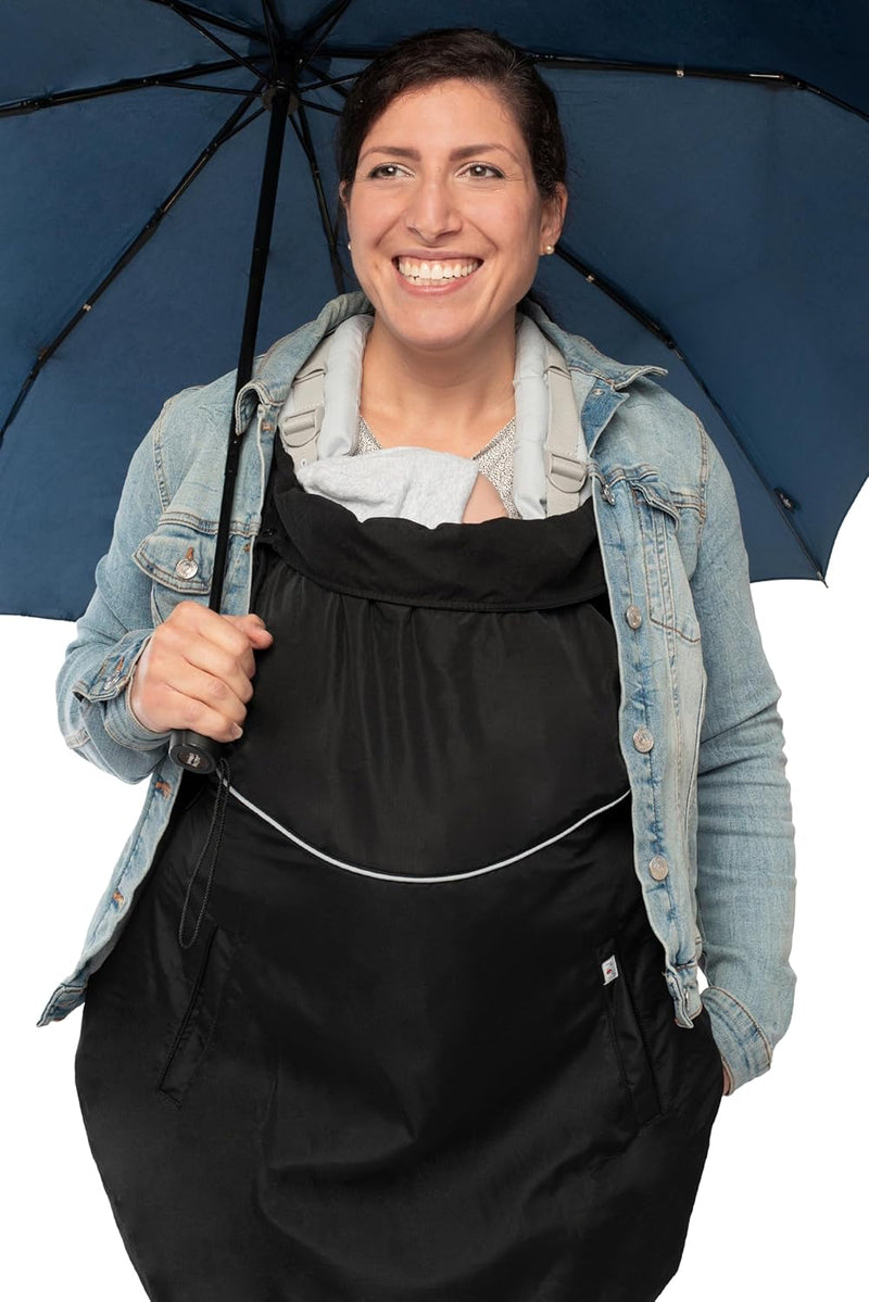 manduca by MaM® > Tragecover Flex < warmes & wasserdichtes Cover für Babytragen, einfach anzulegen,