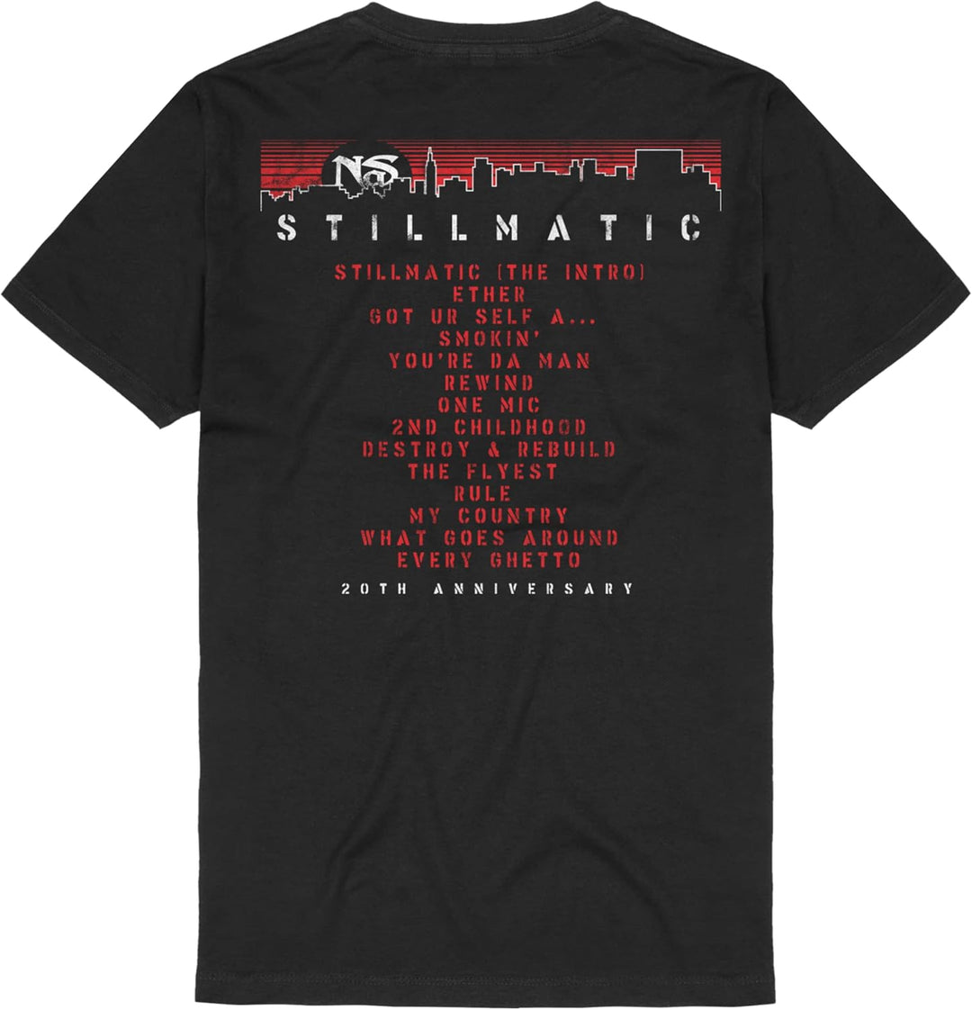 NAS New York City T-Shirt M Schwarz, M Schwarz
