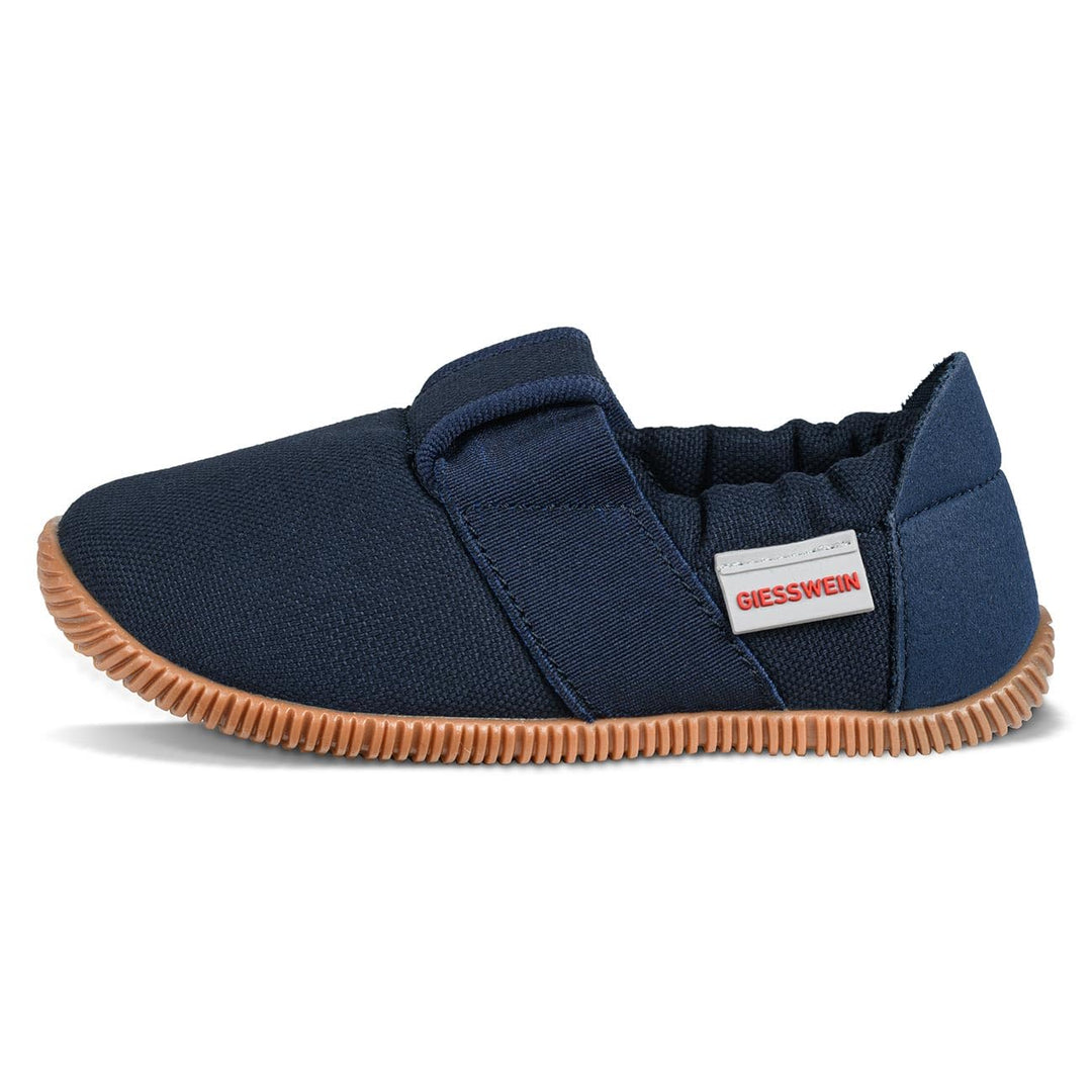 Giesswein Kinder Hausschuhe Söll Slim-Fit - Baumwoll Slippers für Mädchen & Jungen, rutschfeste Kind