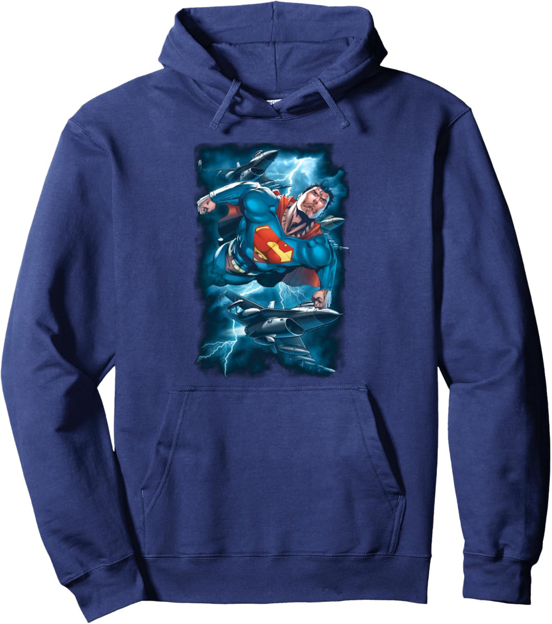 Superman Stormy Flight Pullover Hoodie