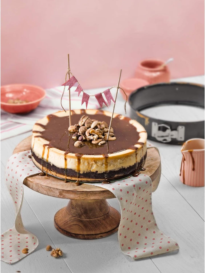 ORIGINAL KAISER Inspiration Tarteform mit Hebeboden Glas 28 cm &amp; Inspiration Springform Glasboden 26