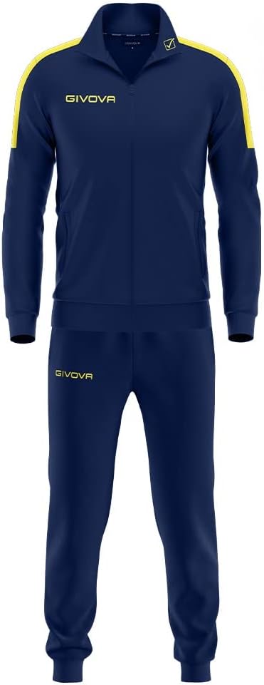 Gicova Herren Tuta Revolution Feldanzug 3XL Blu-Giallo, 3XL Blu-Giallo