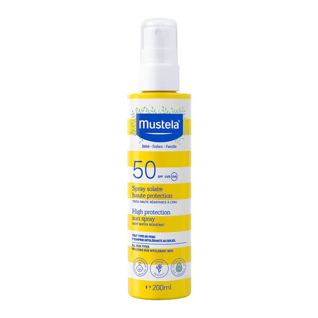 Mustela Bébé Sol Lait Solaire Ip50+ Spray 200 Ml
