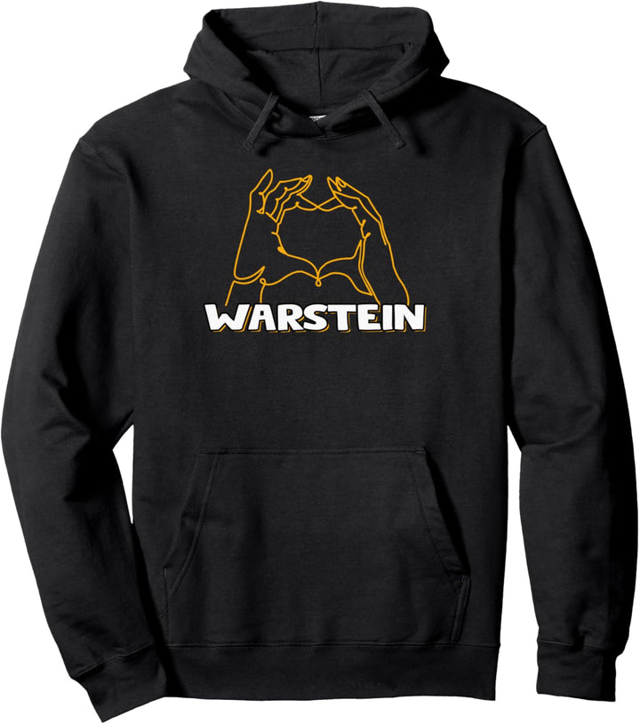 Warstein Urlaub Reisen Souvenir Herz Pullover Hoodie