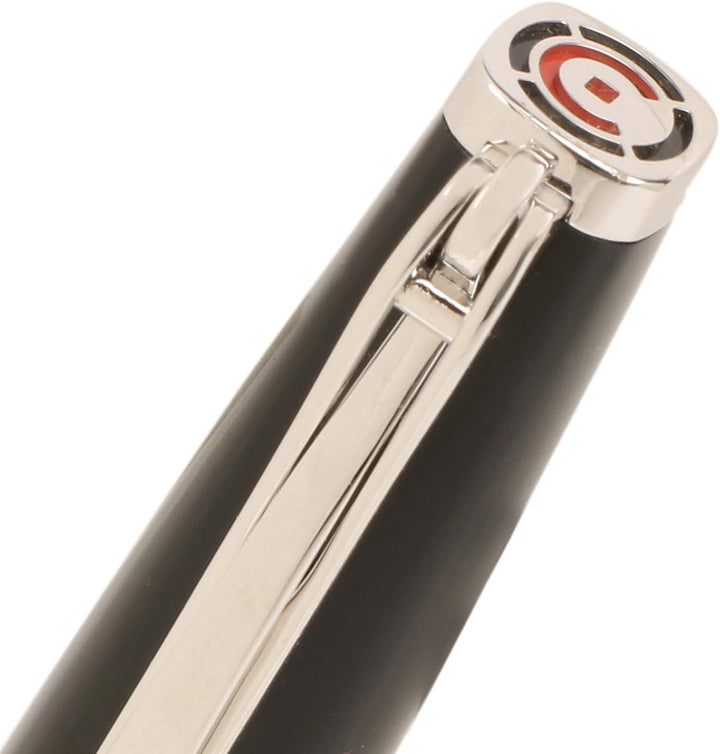 Cleo Skribent Kugelschreiber Platinum, schwarz