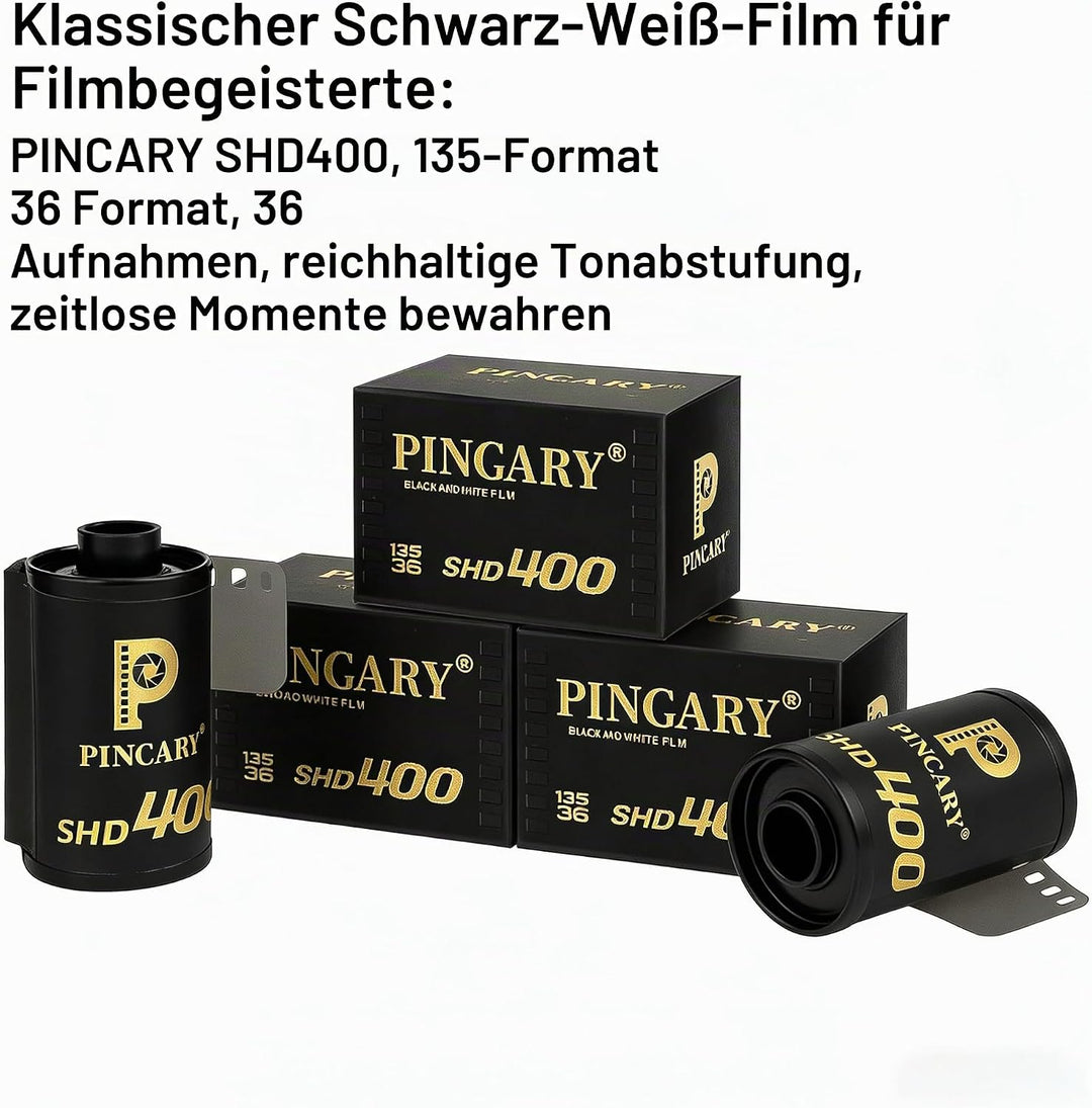 ISO400 35mm Schwarzweissfilm für Strassenfotografie, 35 mm Rolle mit ISO 400 Film, scan-freundliche