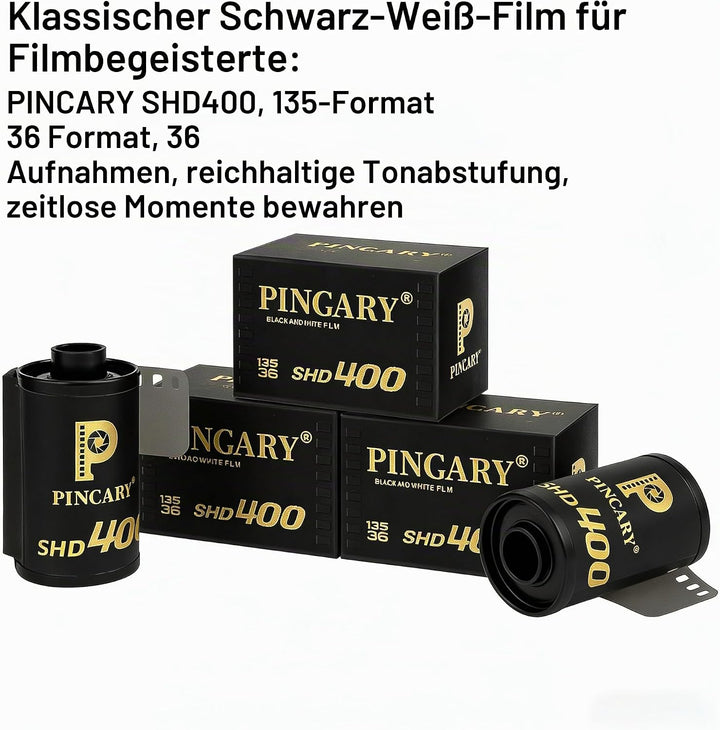 35 mm Schwarzweissfilm ISO400 Kamera, 35mm bewegt Sich von Neon zum Schatten, Pushable 400 ISO für D