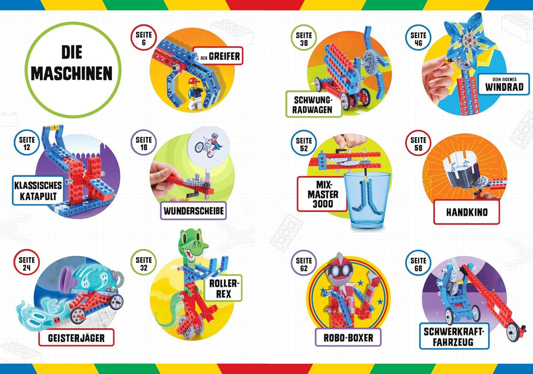 LEGO® Geniale Maschinen: Mit 11 Modellen: Enthält alle LEGO®-Steine, die du brauchst - mit 58 LEGO®
