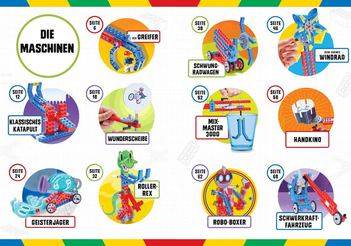 LEGO® Geniale Maschinen: Mit 11 Modellen: Enthält alle LEGO®-Steine, die du brauchst - mit 58 LEGO®