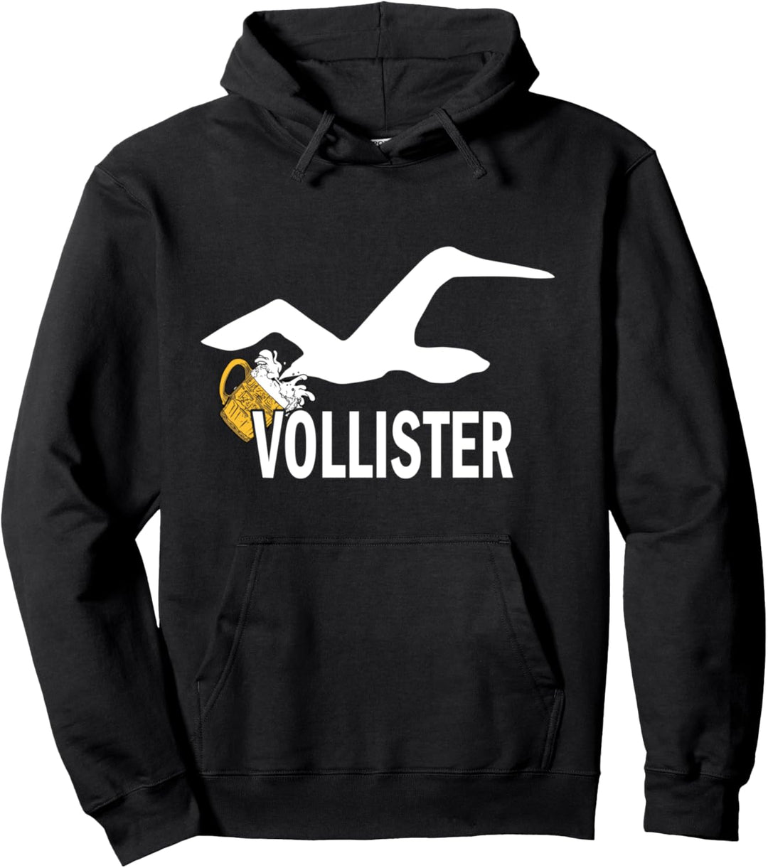 Bier Spruch Design - Bier Vollister Pullover Hoodie