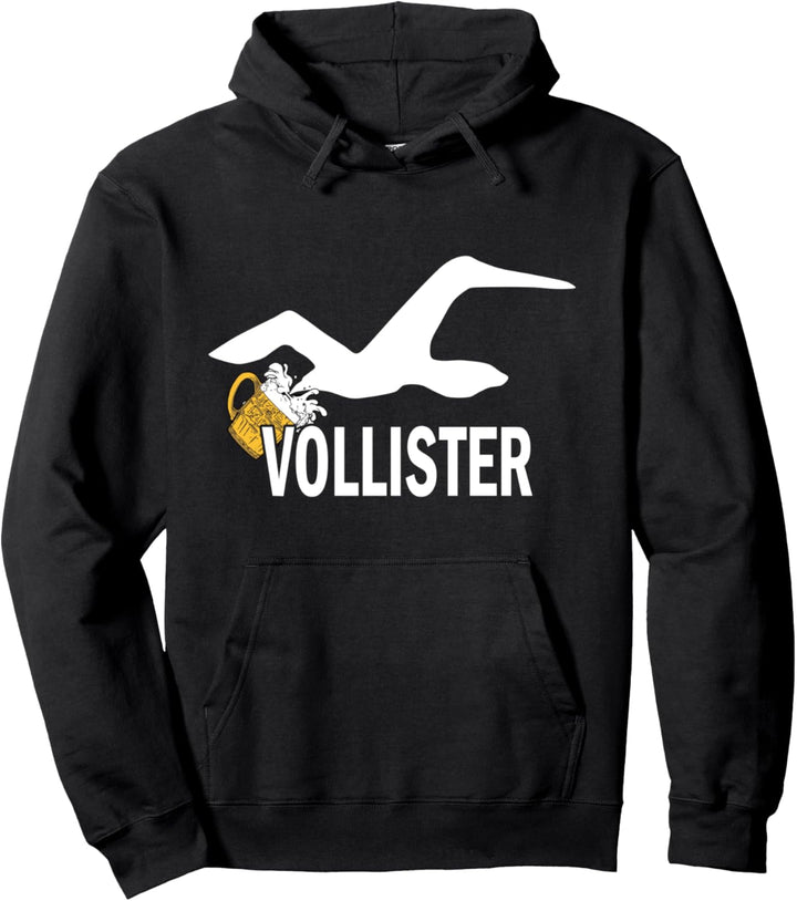 Bier Spruch Design - Bier Vollister Pullover Hoodie