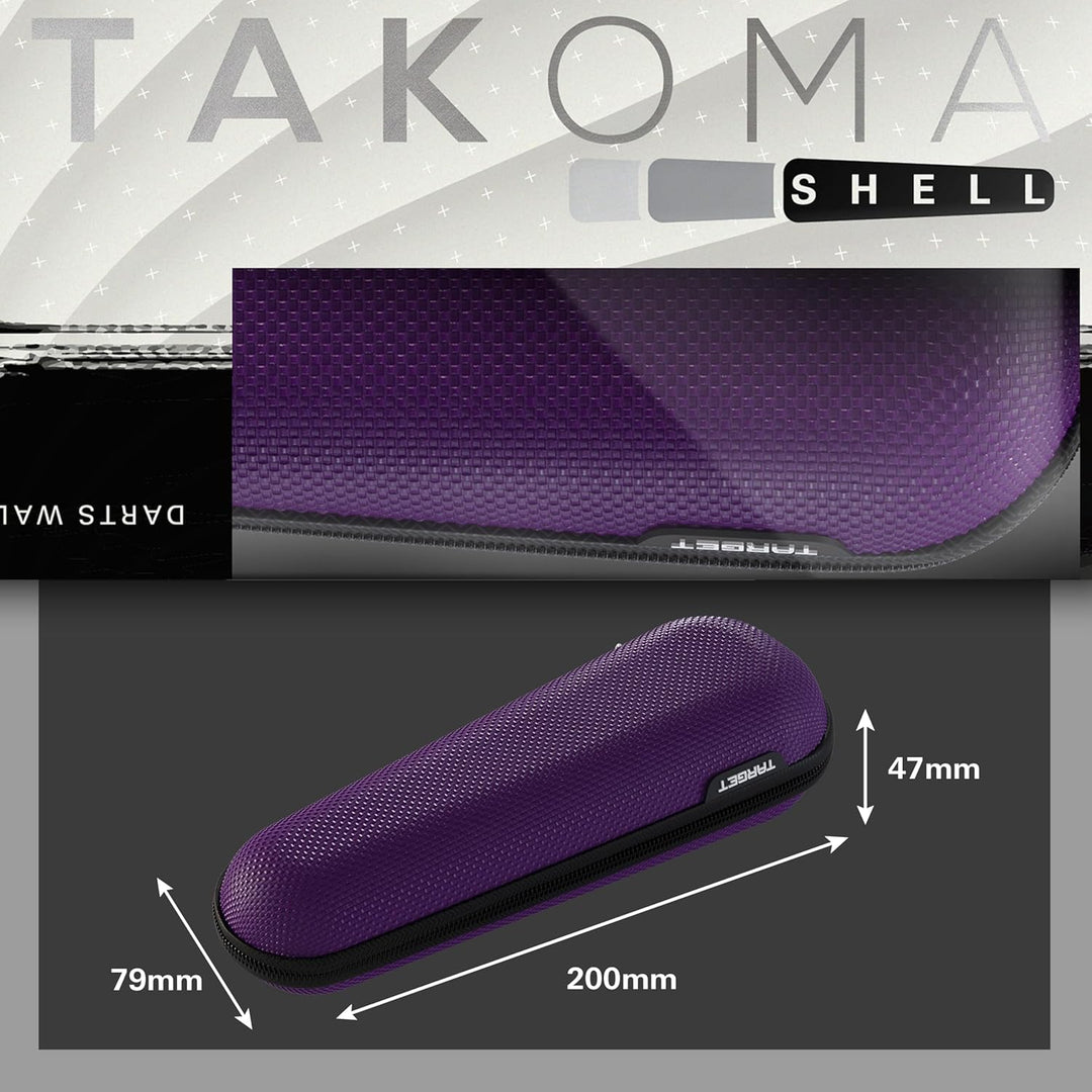 Target Japan Takoma Shell Wallet, Lila | Dart-Tasche, Dart-Aufbewahrungsbehälter, hält 3 vollständig