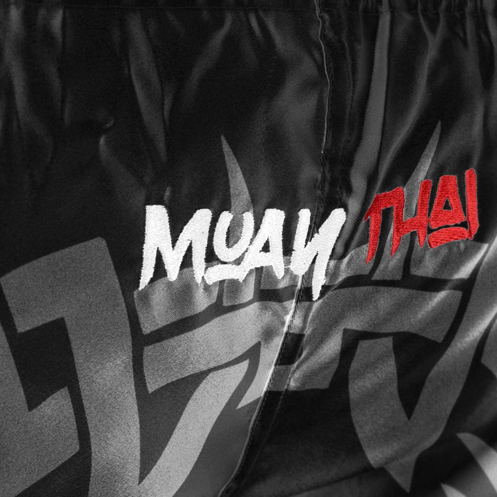 FOX-FIGHT Thai Short Tiger Fight Hosen Shorts Muay Thai Kickboxen UFC Kampfsport Boxen Training MMA