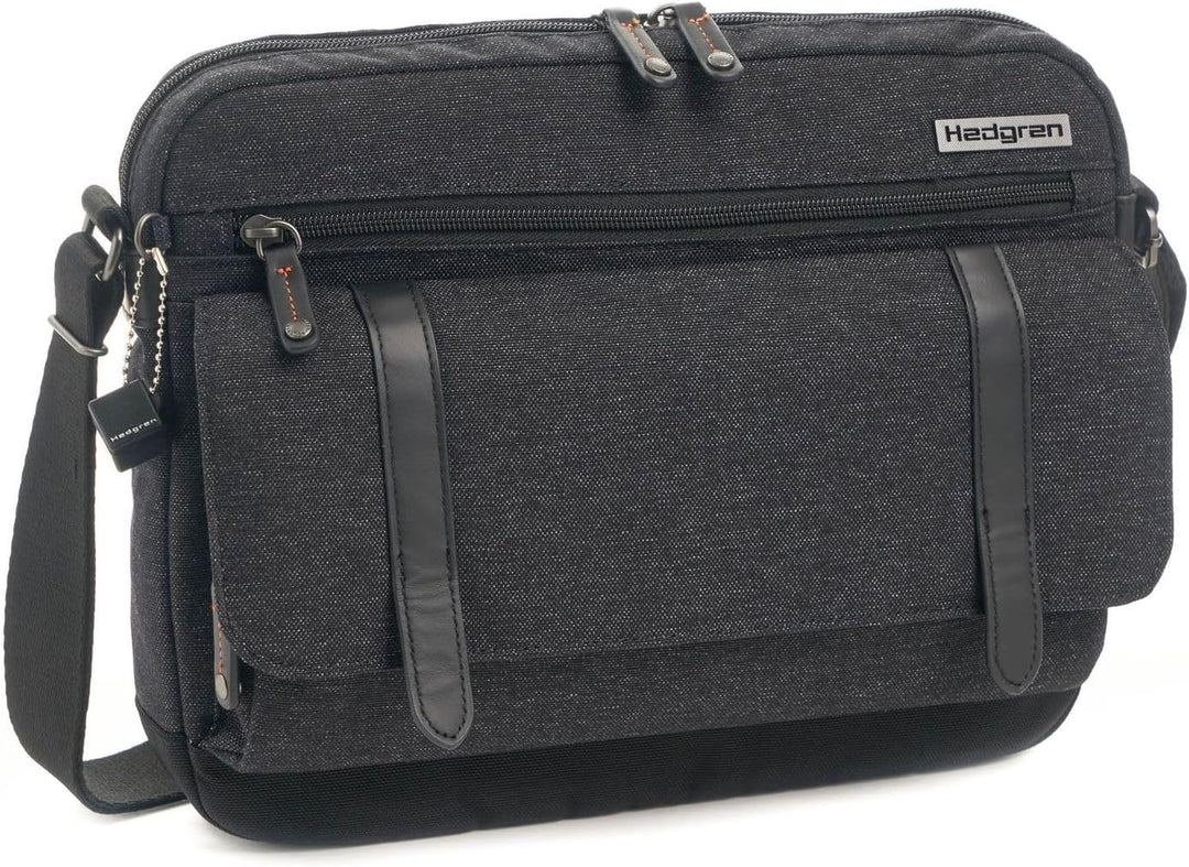 Hedgren Walker OAK A4 Crossover with Flap Asphalt