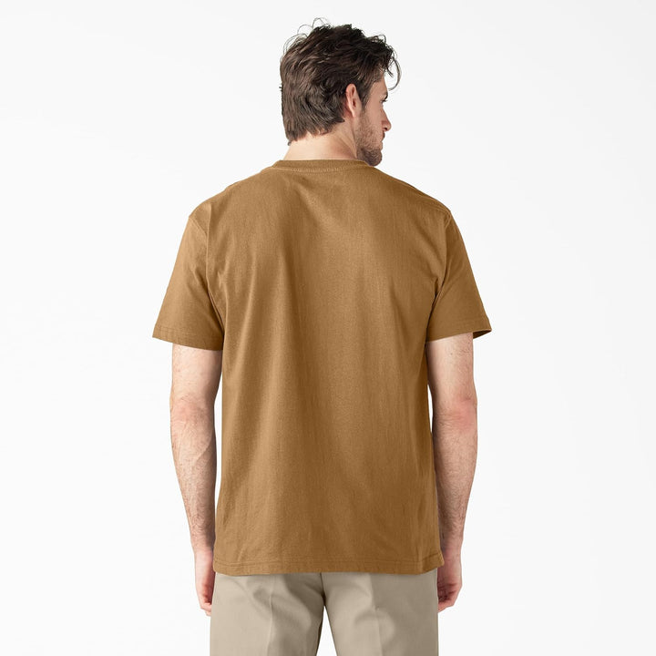 Dickies T-Shirt für Herren, kurzärmelig, schwer, Rundhalsausschnitt S Braun Duck, S Braun Duck