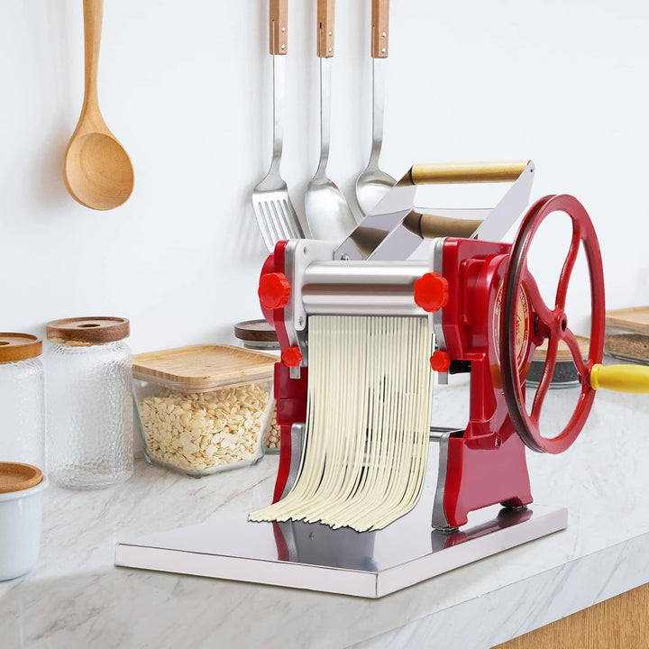 Manuell Nudelmaschine, 0.5-5mm Pastamaker Pastamaschine Nudelmaschine, Spaghetti Ausrüstung Aus Edel