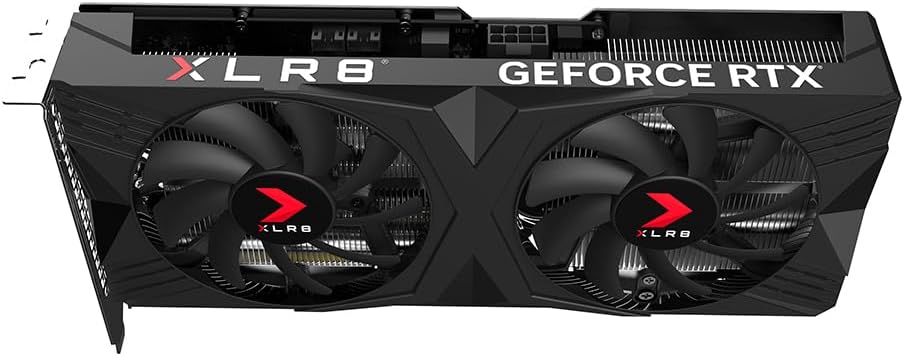 PNY GeForce RTX™ 4060 Ti 8GB XLR8 Gaming Verto Overclocked Dual Fan Graphics Card DLSS 3 RTX 4060Ti