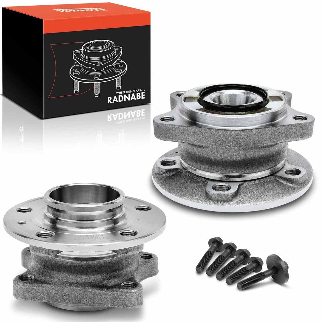 Frankberg 2x Radnabe Radlagersatz Hinterachse Kompatibel mit XC90 I 275 2.4L 2.5L 3.0L 3.2L 4.4L 200