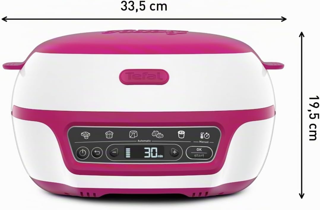 Tefal Cake Factory Délices KD8101 | Kuchenbackautomat | 5 Automatische Programme | Manueller Modus |