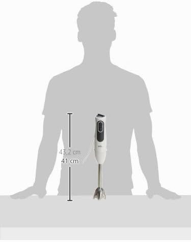 Braun MultiQuick 3 MQ 3135 Sauce Stabmixer – Pürierstab mit 11 Geschwindigkeiten plus Turbo-Stufe &