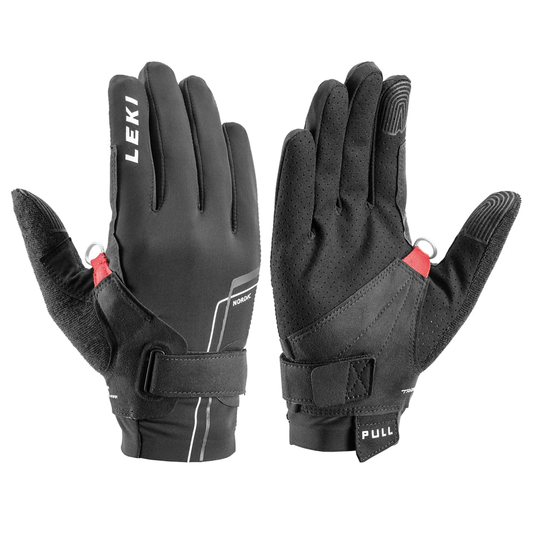 LEKI Nordic Move Shark Handschuhe 11 schwarz-weiss, 11 schwarz-weiss