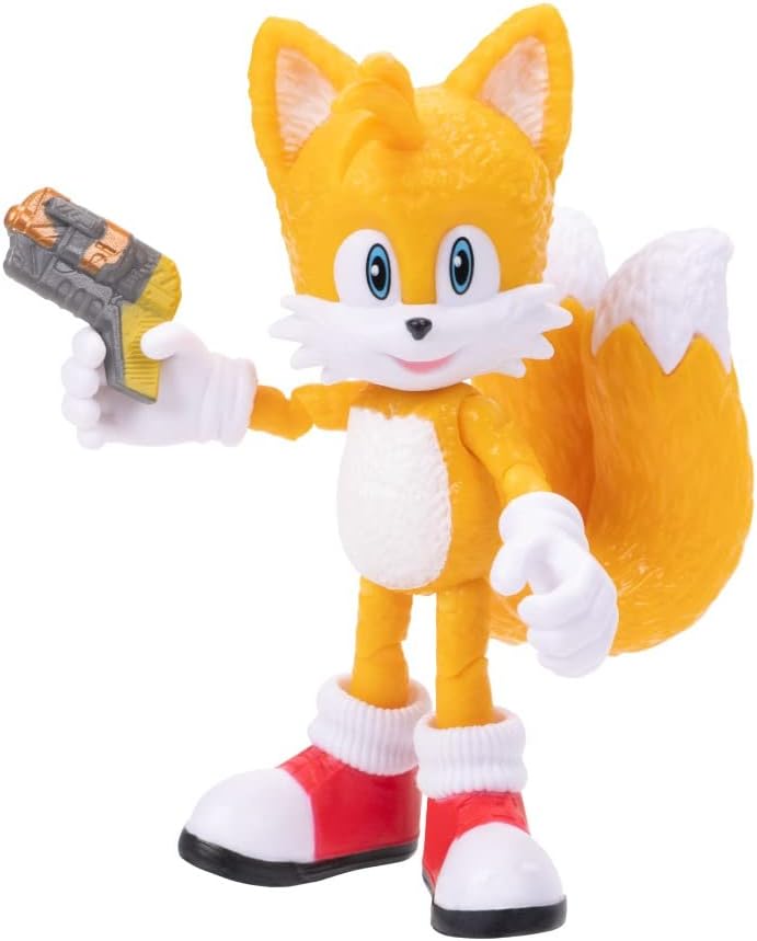 Sonic the Hedgehog 2 The Movie 10,2 cm bewegliche Actionfiguren-Kollektion (Schwänze), Schwänze