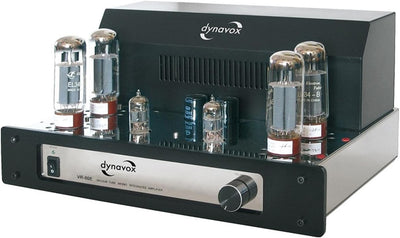 Dynavox Röhren Mono-Vollverstärker VR-80, HiFi-Verstärker für warmen Röhren-Sound, Vintage-Design mi
