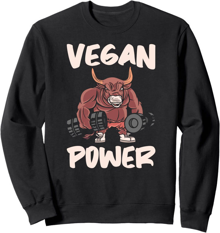 Vegan Veganerin Fleischlos Tier Liebe Veganer Spruch Sweatshirt